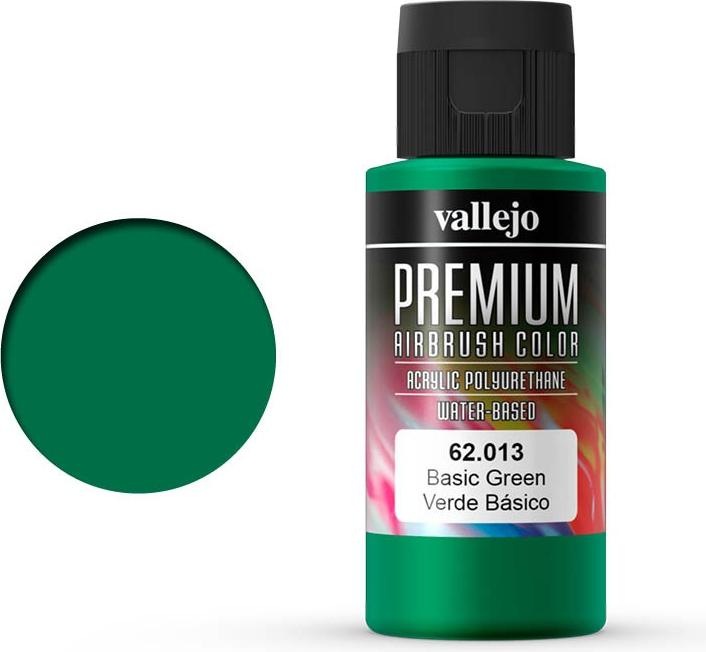 Productafbeelding Vallejo Premium Airbrush kleuren (Basisgroen, 60 ml)