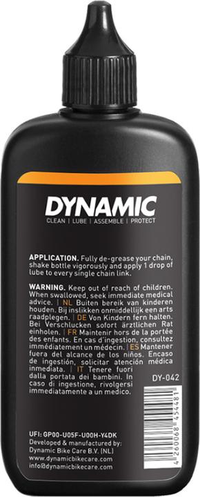 Image du produit Dynamic Bike Care Wet Lube Premium (100 ml, Huile de chaîne)