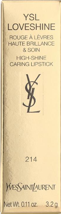 Actual product image Yves Saint Laurent Loveshine Rouge Volupte Shine Lippenstift 214 (#214)