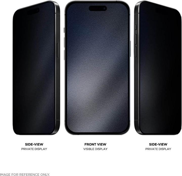 Actual product image Eiger Mountain Glass Black (1 Piece, Apple iPhone 16 Pro)