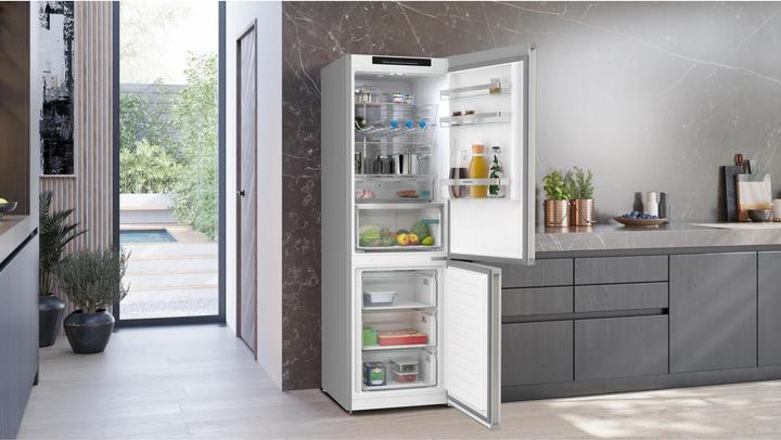 Produktbild Siemens KG36NVIBG, Freistehende Kühl-Gefrier-Kombination mit Gefrierbereich unten (321 l)