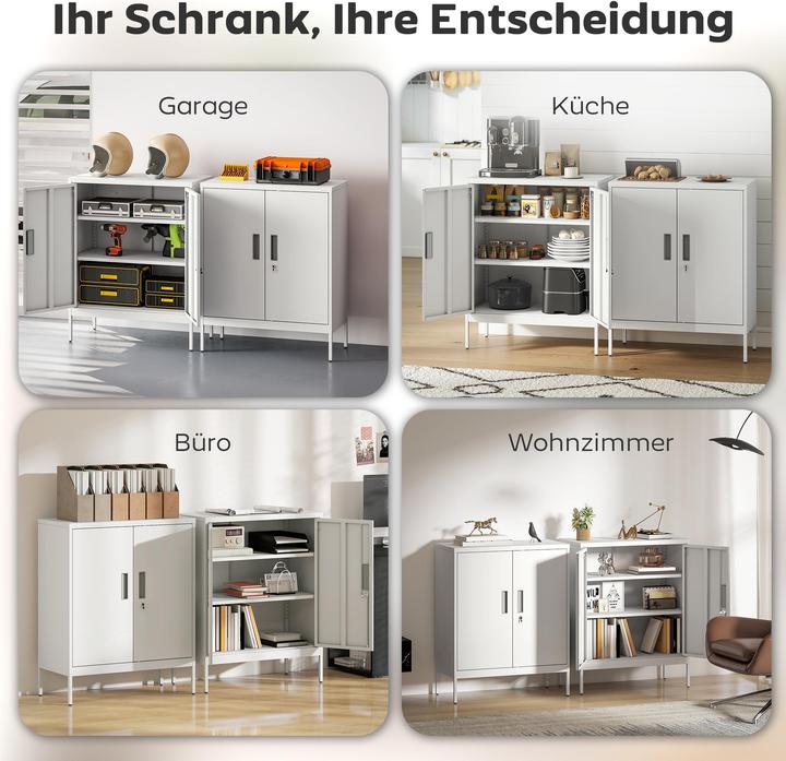 Produktbild Homcom Aktenschrank (40 x 40 x 100 cm)