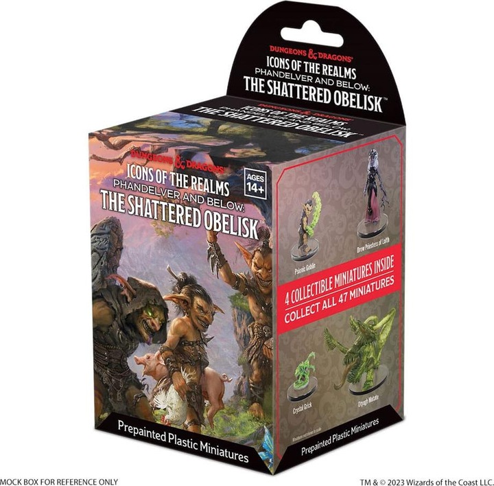 Produktbild Wizkids D&D Icons of the Realms: Phandelver and Below: The Shattered Obelisk (Set #30) Booster Brick (8)