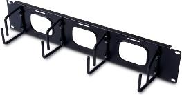 APC 2U Horizontal Cable Organizer with pass through holes