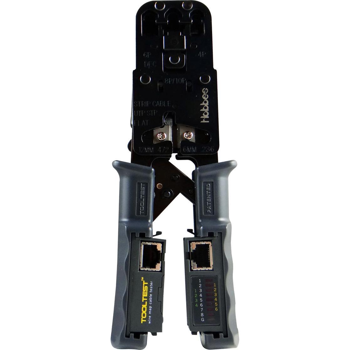 Hobbes tooltest crimpzange mit kabeltester (39969.1-EFB-)