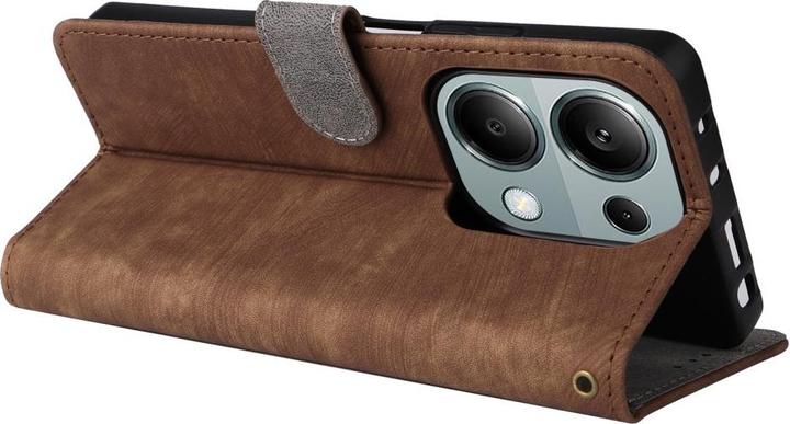 Actual product image Cover-Discount Poco M6 Pro / Redmi Note 13 Pro 4G - Case RFID brown (Xiaomi Redmi Note 13 Pro 4G)
