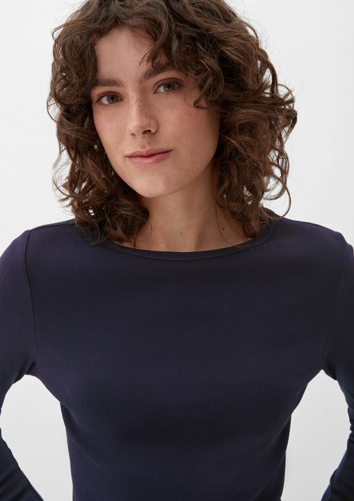 Actual product image S.Oliver T-Shirt Longsleeve mit Rippstruktur (42)