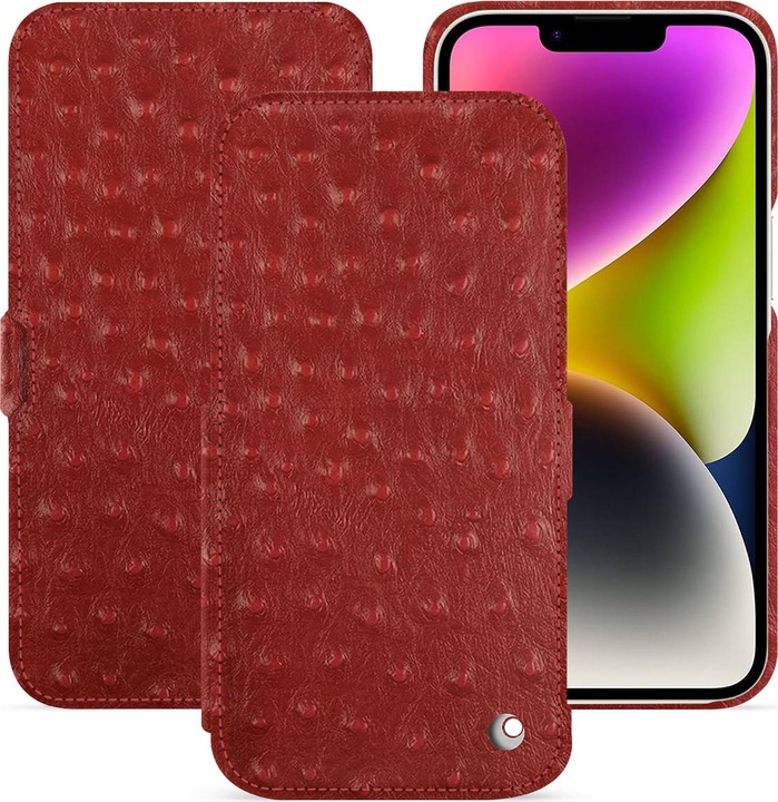 Produktbild Noreve Lederschutzhülle horizontal (Apple iPhone 15 Plus)