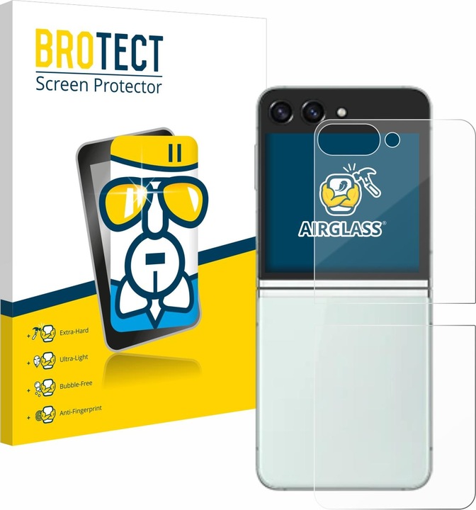Image du produit BROTECT AirGlass Verre (1 pièce(s), Samsung Galaxy Z Flip 5G)