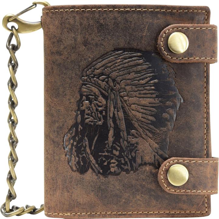 Immagine prodotto Greenburry Portafoglio indiano vintage in pelle 10 cm