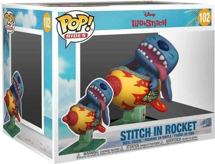 Actual product image Funko POP! - Lilo & Stitch: Stitch in Rocket
