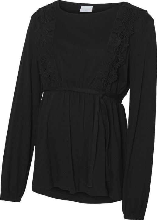 Produktbild Mamalicious Normal geschnitten Rundhals Top Bluse (XS)