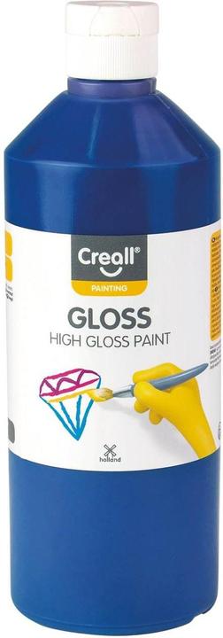 Actual product image Creall Gloss Glansverf Blauw, 500ml (Blue, 500 ml)