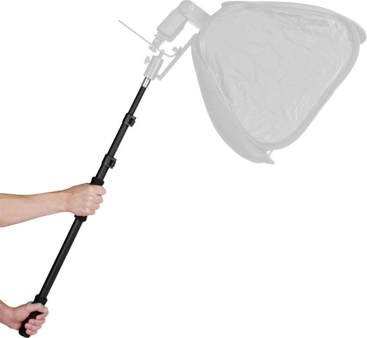 Actual product image Walimex TELESKOP extension arm with handle 63-163cm (Swivel handle)