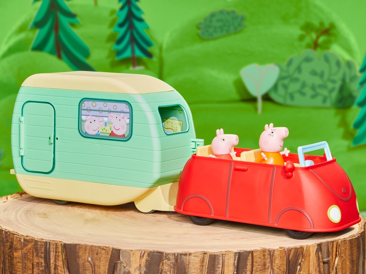 Actual product image Hasbro Peppa's Caravan