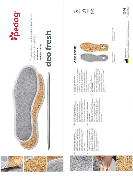 Actual product image Pedag DEO FRESH Fresh sole