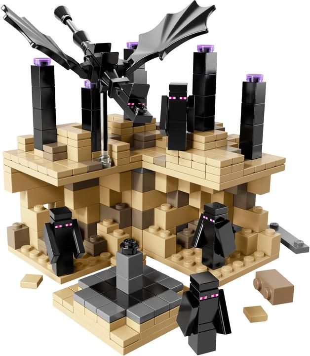 Actual product image LEGO Minecraft Micro World The End (21107, LEGO Minecraft)