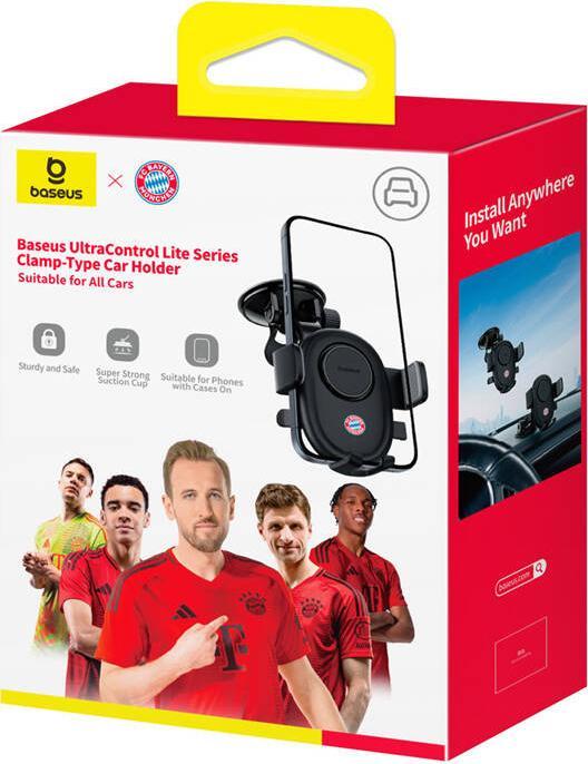 Produktbild Baseus UltraControl Car Holder (black) Bayern Edition