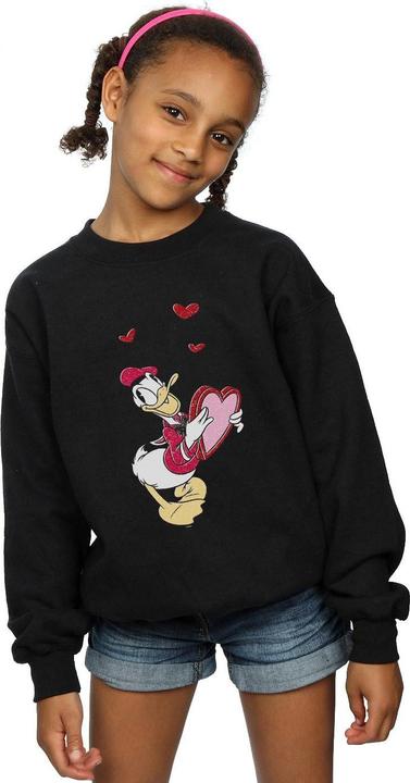 Produktbild Disney Donald Duck Love Heart Sweatshirt Mädchen (152, 158)