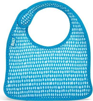 Image du produit Built Mess Mate Dribble Dots Blue 2 pcs. (12 mois)