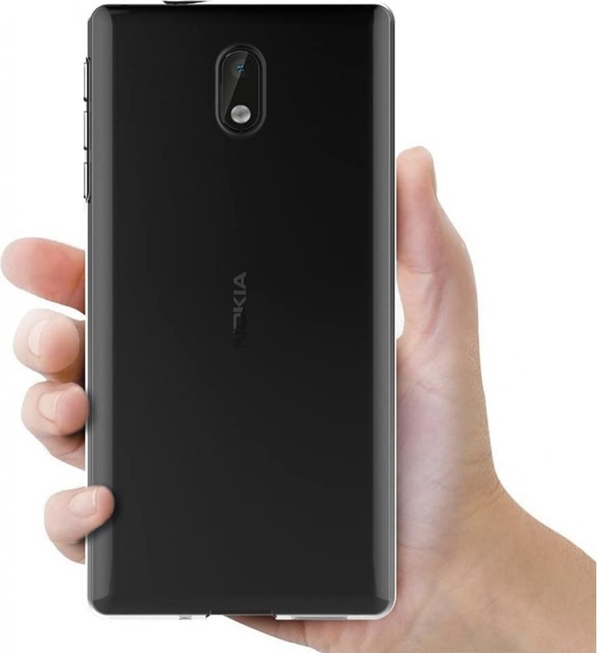 Immagine prodotto Screenguard Nokia 3 Custodia flessibile in TPU trasparente (Nokia 3)