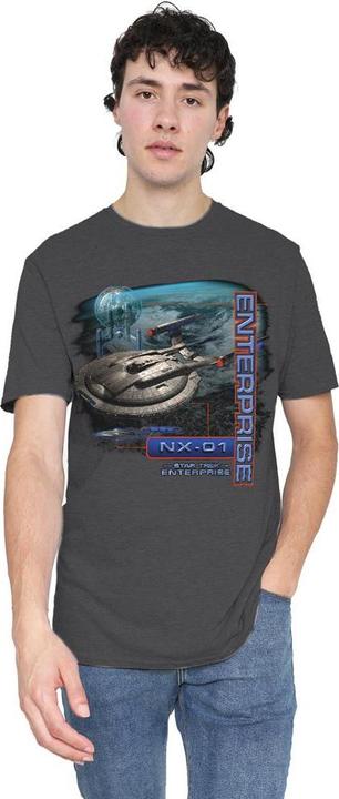 Actual product image Unisex Adult Enterprise NX 01 T-Shirt (XL)