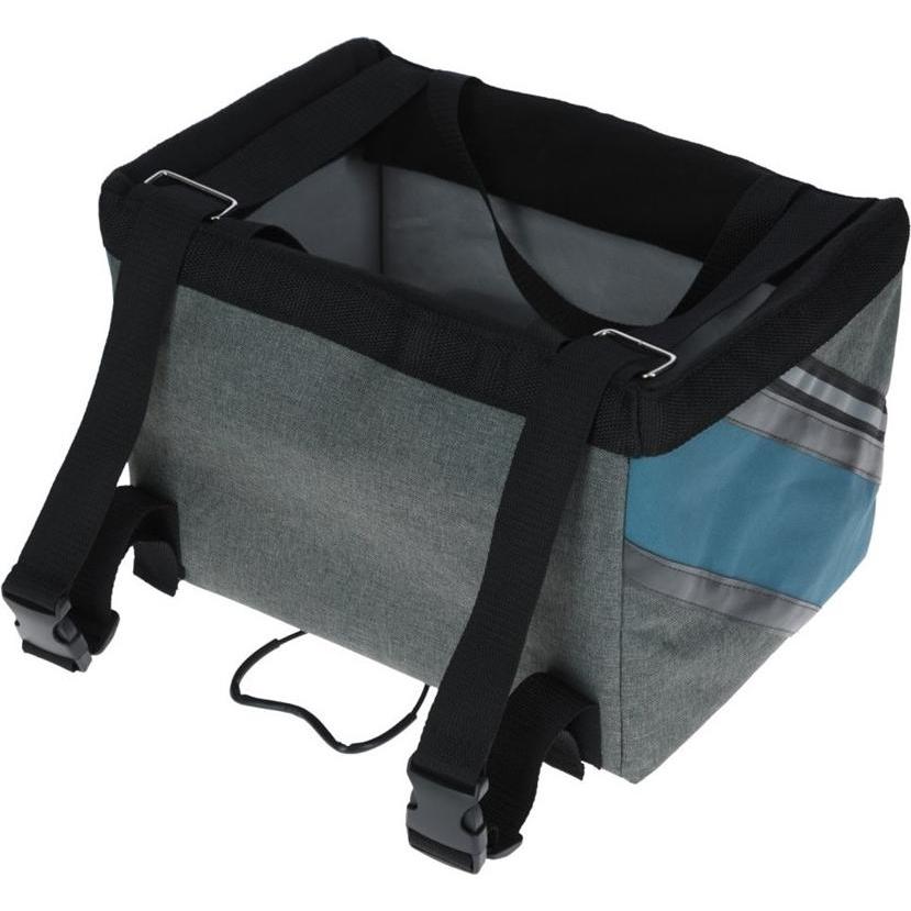 Thumbnail - Kerbl Fahrradtasche Vacation (Katze, Hund, Reflektoren, Waschbar), Tiertransport