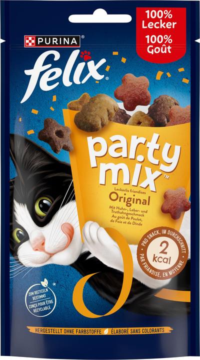 Image du produit Felix PARTY MIX Original Mix 8x60g (Adulte, 8 pcs, 480 g)