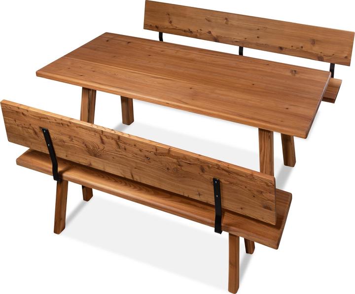 Image du produit Möbel-Eins Ensemble de bancs (160 x 100 x 91 cm)