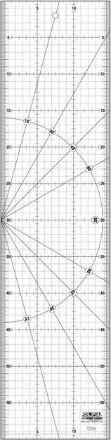 Produktbild Olfa Patchwork-Lineal (600 mm)