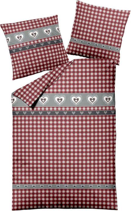 Produktbild Traumschlaf Landhausherzen (Bettwäsche Set, 155x220 cm + 80x80 cm)