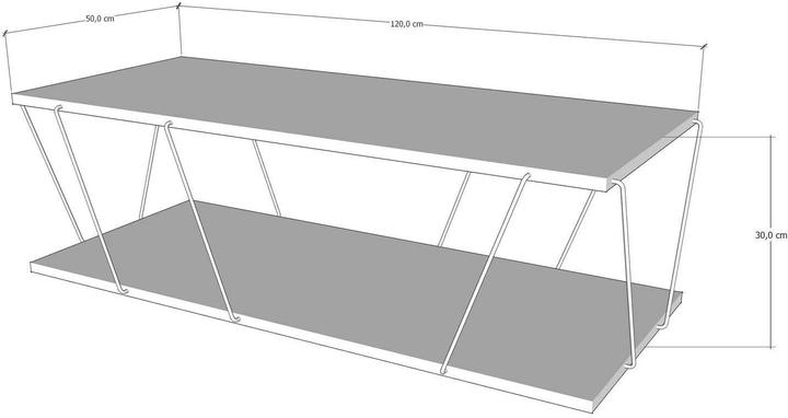 Immagine prodotto Skye Decor Kiaan (120 x 30 x 50 cm)