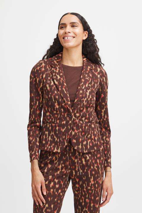 Actual product image B.young BYRIZETTA AOP BLAZER 3 - 20813588 (36)