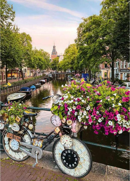 Immagine prodotto Ravensburger Bicicletta Amsterdam 1000p (1000 pezzi)