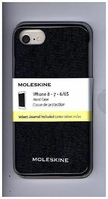 Moleskine Denim Hard Case Iphone 6/6S/7/8 prussian blue (Apple iPhone 6)