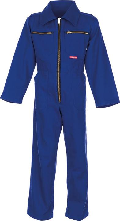 Planam Children's overall cornflower blue size 158/164 (158)