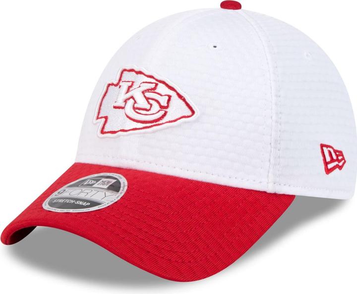Actual product image New Era 9FORTY Stretch Cap TRAINING 2024 Kansas City Chiefs