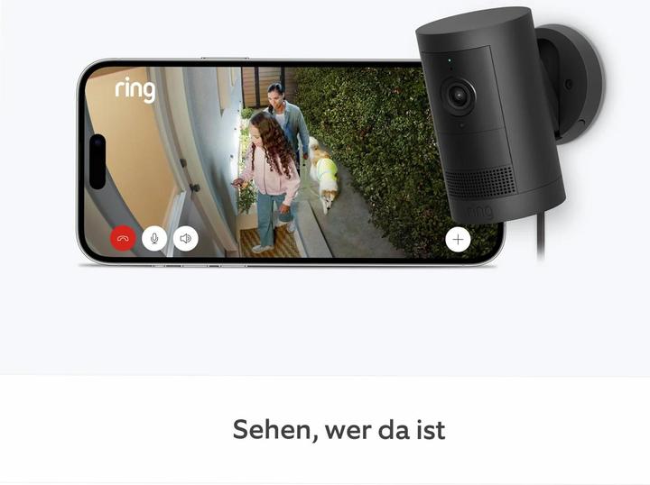 Produktbild Ring Outdoor Cam Plus - Plug-in - - EU (2560 x 1440 Pixels)