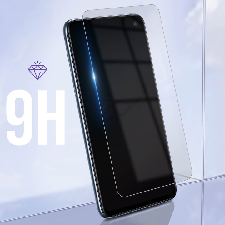 Produktbild Avizar Kristallklare Folie, Glas-Displayschutz (1 Stück, Samsung Galaxy S10e)