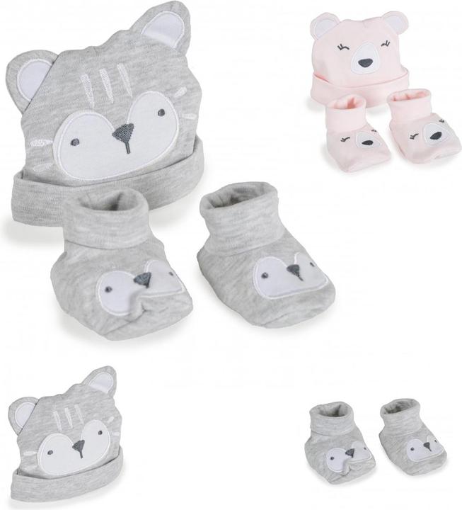 Produktbild Cangaroo Babymütze und Füsslinge Rey (L)