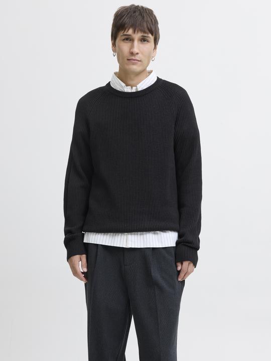 Image du produit Jack & Jones Einfarbig Strickpullover Strickpullover (L)