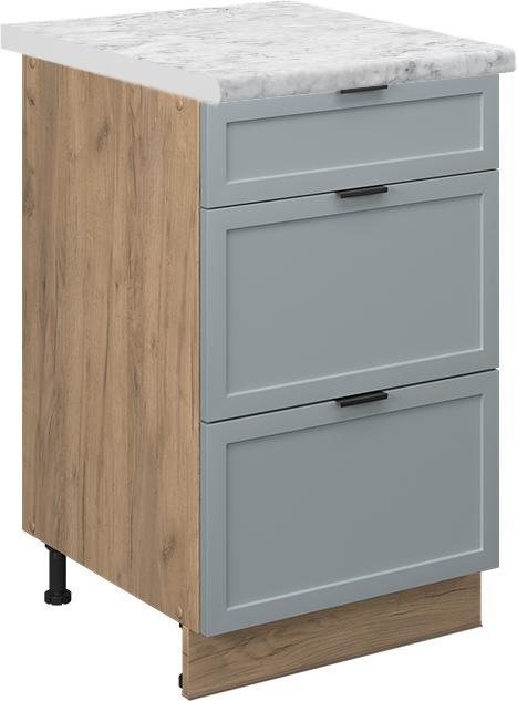 Blau, Goldkraft Eiche, hellblau-grau, Marble-Weiss