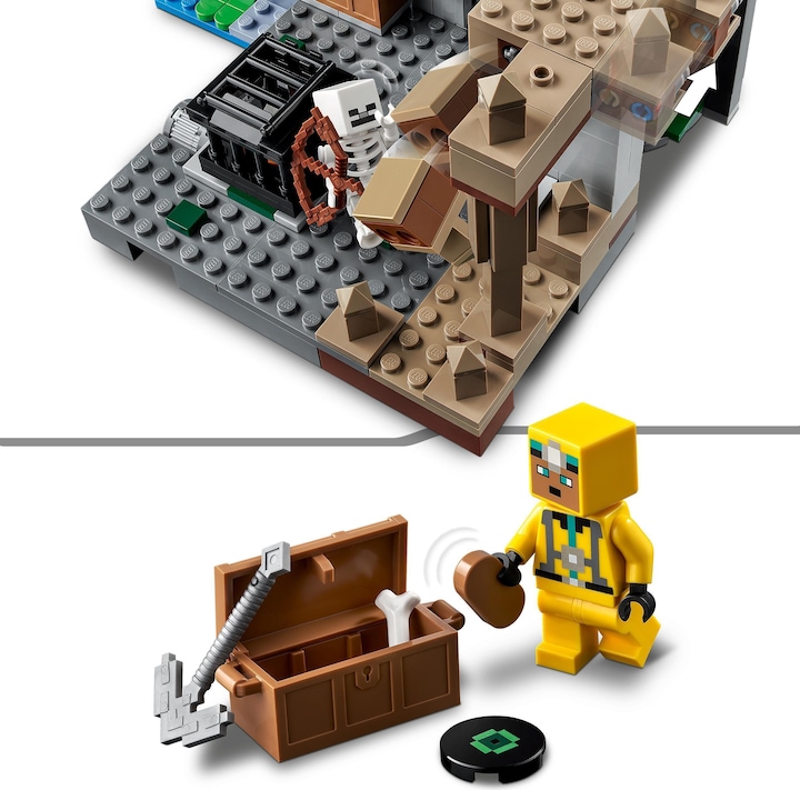 Produktbild LEGO Das Skelettverlies (21189, LEGO Minecraft)