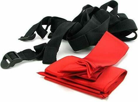 Actual product image Sex & Mischief Door Play Kit, door restraint set, red