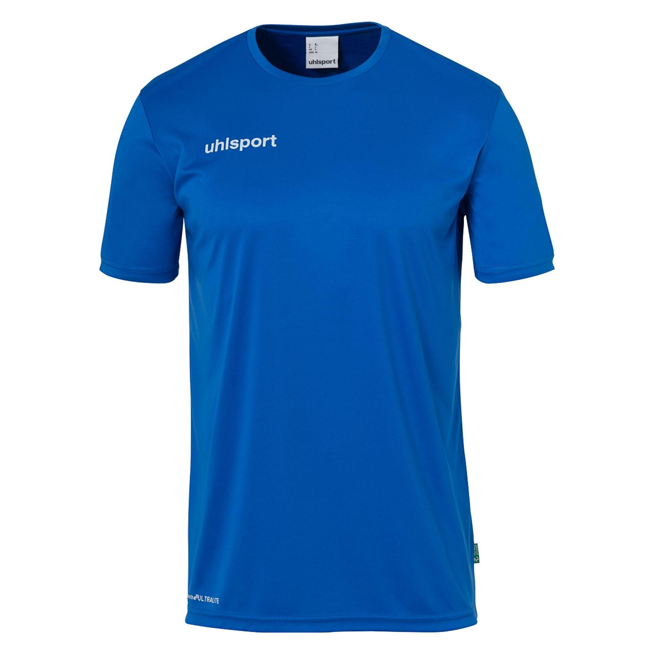 Uhlsport, Herren, Sportshirt, Trainings-T-Shirt Essential Functional (L), Blau, L