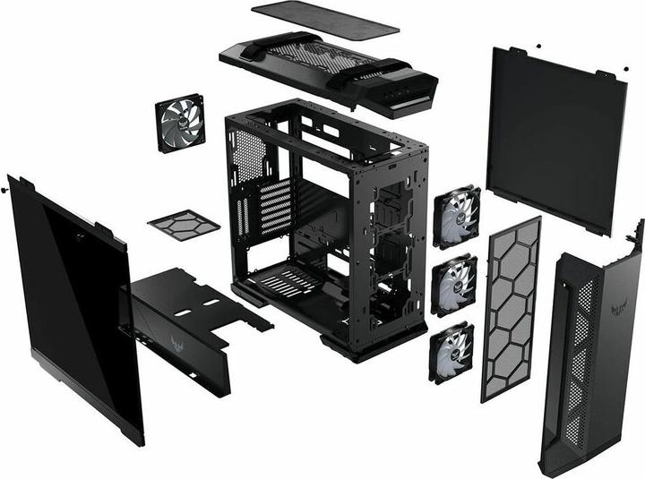Produktbild ASUS TUF GT501 (ATX, mATX, Mini-ITX, E-ATX)