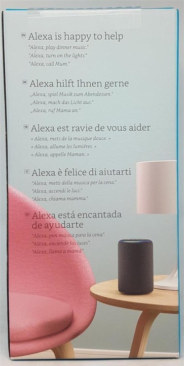 Produktbild Amazon Echo (3. Gen) (Amazon Alexa)