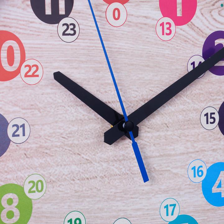 Actual product image Relaxdays Kinder-Wanduhr (30 cm)