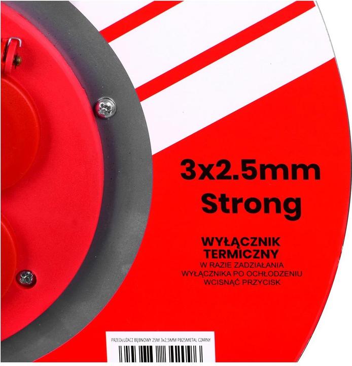 Actual product image Vertex Extension drum (25 m, 2.50 mm²)