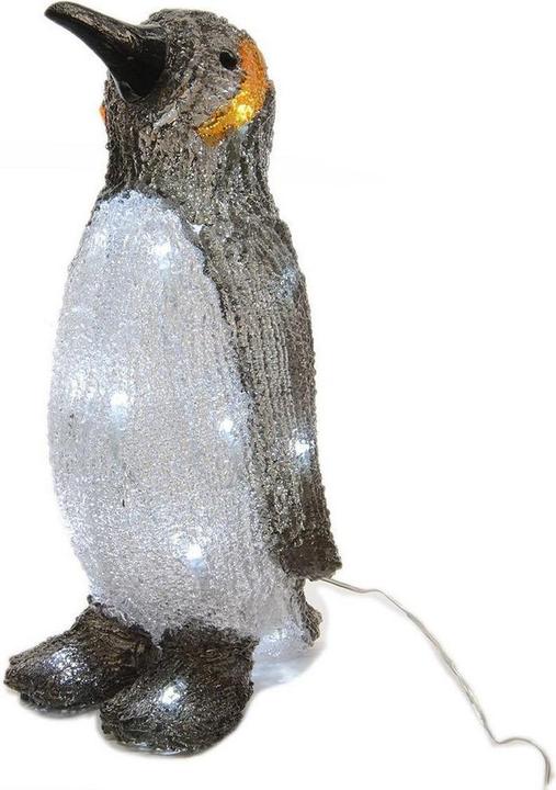 Decoris Acrylic Penguin With LED Outdoor (4-part)